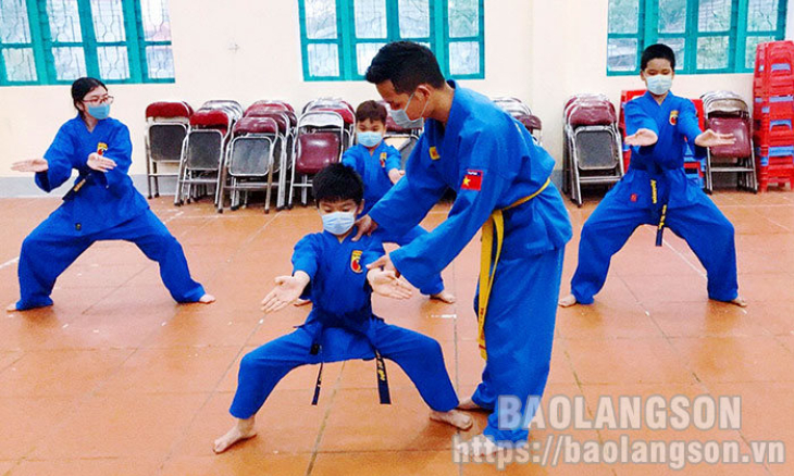 Lan tỏa phong trào luyện tập Vovinam trên địa bàn tỉnh