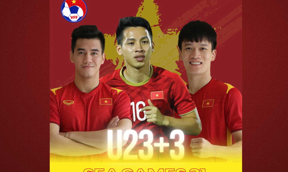 Hùng Dũng, Hoàng Đức và Tiến Linh tham dự SEA Games 31