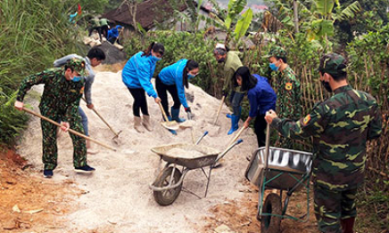 Quốc Khánh nỗ lực xây dựng nông thôn mới