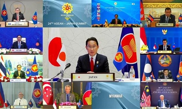 Nhật Bản nhất trí tổ chức hội nghị cấp cao với ASEAN vào năm 2023