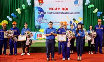 100 thanh niên công nhân tham gia Ngày hội sáng tạo