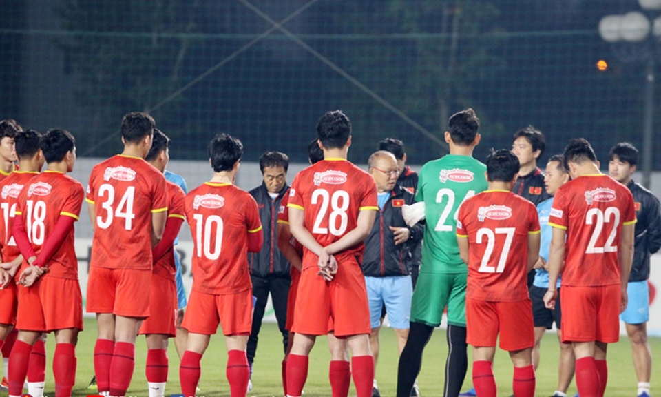 Huấn luyện viên Park Hang-seo lên danh sách đội tuyển Việt Nam đá giao hữu với Afghanistan