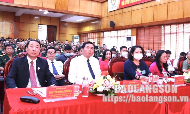 Đại hội Hội Cựu chiến binh thành phố Lạng Sơn