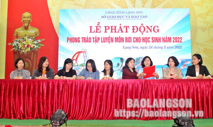 Sở Giáo dục và Đào tạo: Phát động phong trào tập luyện môn Bơi cho học sinh