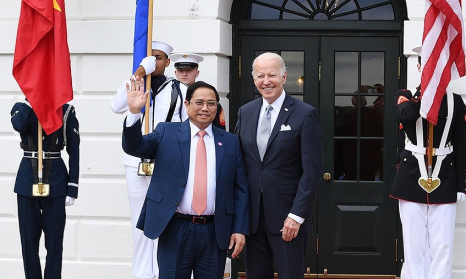 Thủ tướng Chính phủ Phạm Minh Chính gặp Tổng thống Hoa Kỳ Joseph Biden