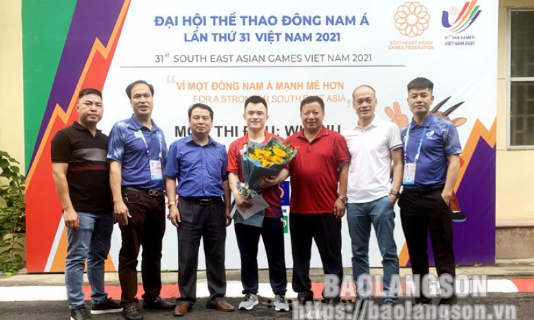 Vận động viên Lạng Sơn giành huy chương đồng tại SEA GAMES 31