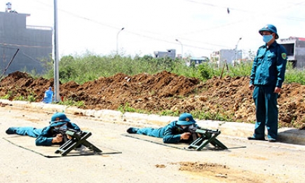 Chú trọng phát triển đảng viên trong lực lượng dân quân tự vệ