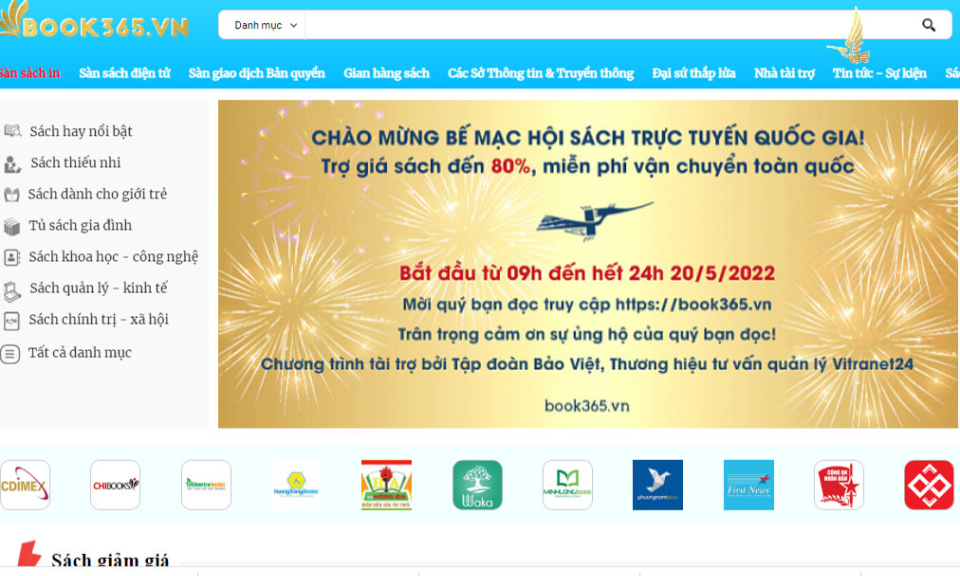 Bế mạc Hội sách trực tuyến quốc gia 2022