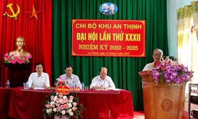 Đại hội chi bộ trực thuộc đảng ủy cơ sở ở Hữu Lũng: Đảm bảo chất lượng, tiến độ