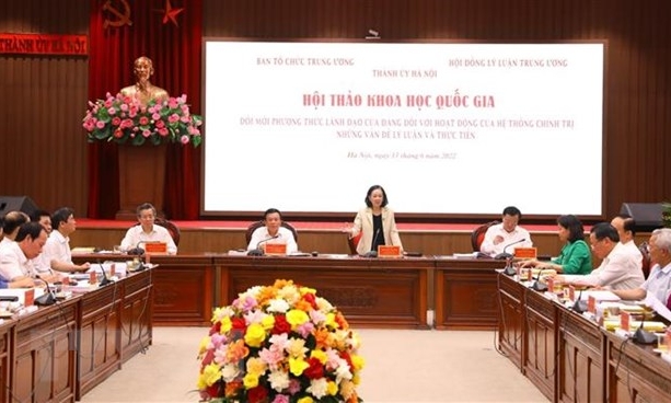 Hội thảo khoa học quốc gia về đổi mới phương thức lãnh đạo của Đảng