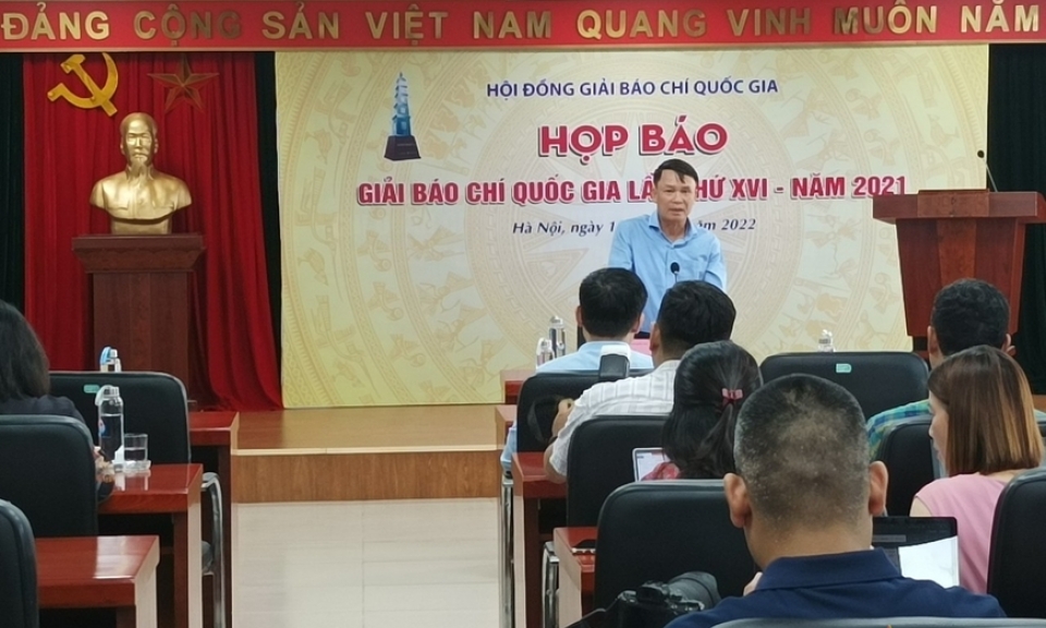 Giải báo chí Quốc gia lần thứ XVI năm 2021: Chỉ chấm tác phẩm chứ không chấm tác giả, cơ quan báo chí