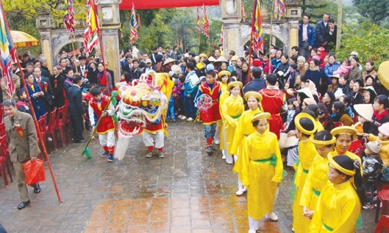 “Cướp bông, ném chài” - Lễ hội mang đậm dấu ấn Tín ngưỡng Hùng Vương