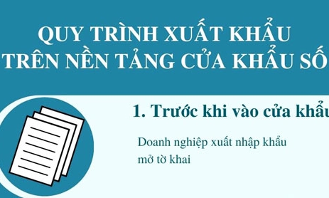 Quy trình sử dụng Nền tảng cửa khẩu số tỉnh Lạng Sơn