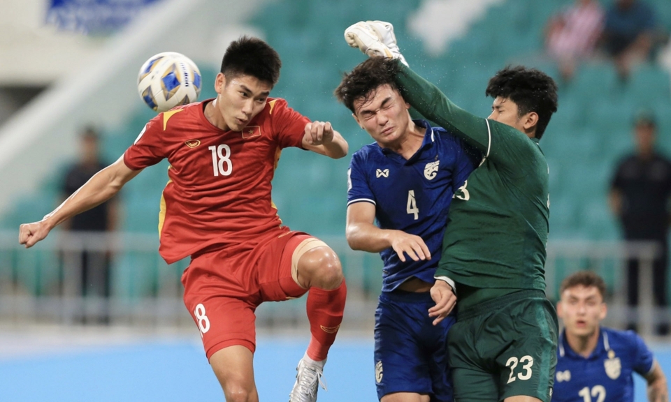 U23 Việt Nam chia điểm cùng U23 Thái Lan