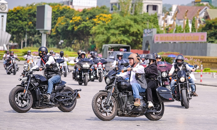 Không khí đậm chất biker tại Lễ hội xe Sam Son Motor Festival 2022