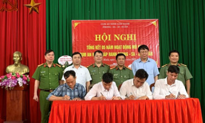 Đảm bảo an ninh trật tự ở địa bàn giáp ranh: Ghi nhận qua mô hình “Phong - Sa - Ái - Xuân”