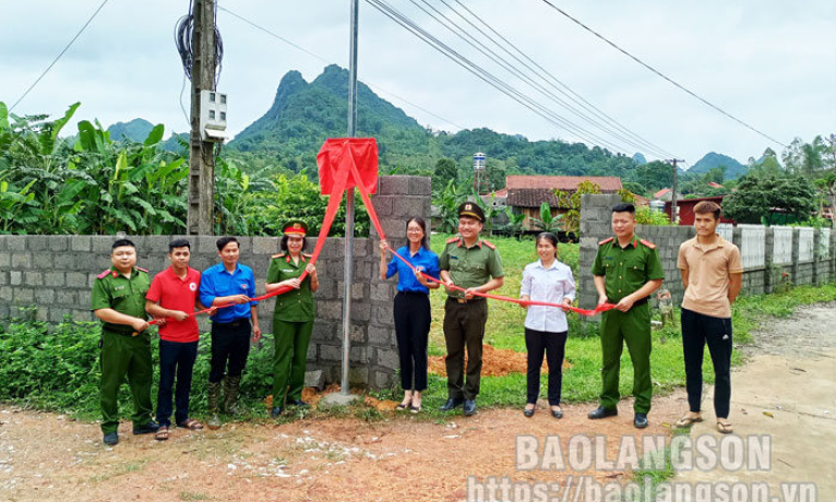 Huyện đoàn Bắc Sơn: Khởi động Chiến dịch Thanh niên tình nguyện hè