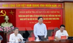 Kiểm tra việc thực hiện Nghị quyết Đại hội XIII tại Ban Nội chính TW