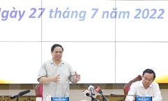 Thủ tướng làm việc với lãnh đạo chủ chốt Thành phố Hồ Chí Minh