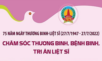 Chăm sóc thương binh, bệnh binh, tri ân liệt sỹ