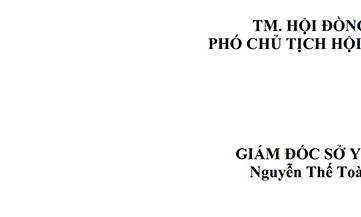 Thông báo: Kết quả xét tặng danh hiệu “Thầy thuốc Nhân dân”, “Thầy thuốc Ưu tú” tỉnh Lạng Sơn năm 2023