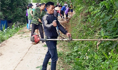 Thực hiện tiêu chí môi trường xã điểm ở Cao Lộc: Đồng bộ giải pháp, quyết đạt mục tiêu