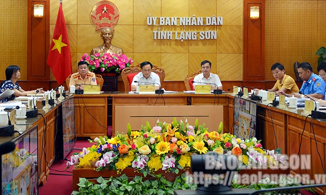 Hội nghị trực tuyến toàn quốc sơ kết công tác bảo đảm trật tự an toàn giao thông 6 tháng đầu năm 2022