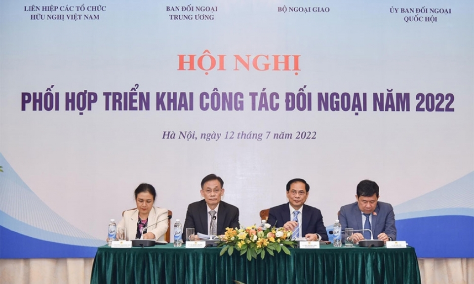 Tăng cường phối hợp nâng cao hiệu quả các hoạt động đối ngoại