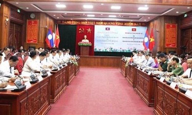 Hội thảo trao đổi kinh nghiệm công tác giữa hai Quốc hội Việt Nam-Lào