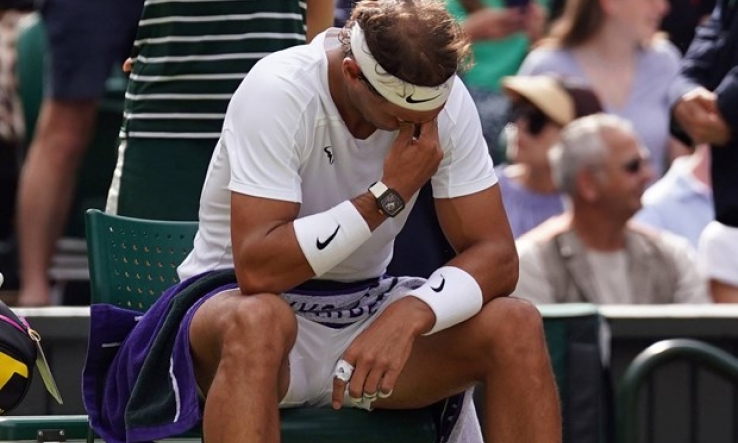 Rafael Nadal bất ngờ xin rút lui khỏi bán kết Wimbledon 2022