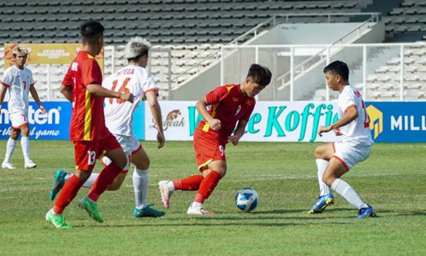 U19 Việt Nam thắng đậm Brunei, vượt Thái Lan ở giải U19 Đông Nam Á