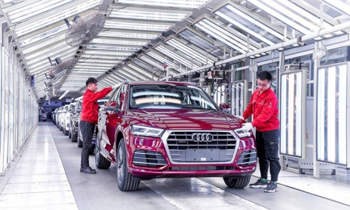 Audi khởi công xây dựng nhà máy sản xuất ôtô điện tại Trung Quốc