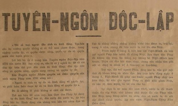 Hoàn cảnh ra đời Bản Tuyên ngôn Độc lập