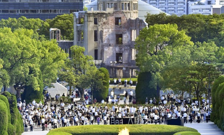 Tưởng niệm 77 năm ngày Mỹ ném bom nguyên tử xuống Hiroshima