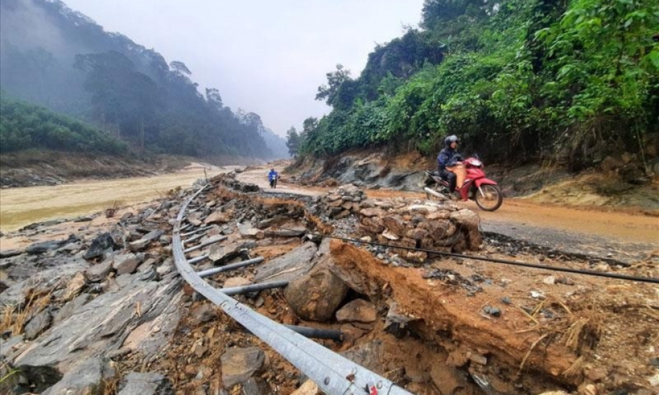 Ngày 26/8, Bắc Bộ mưa lớn, nguy cơ cao lũ quét, sạt lở đất ở vùng núi