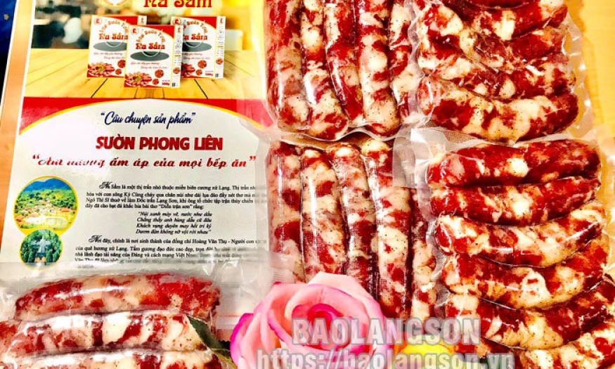 Lạp sườn Phong Liên: Món ngon Xứ Lạng