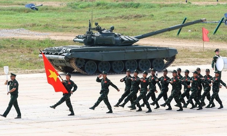 Đoàn Việt Nam tham dự khai mạc Army Games 2022