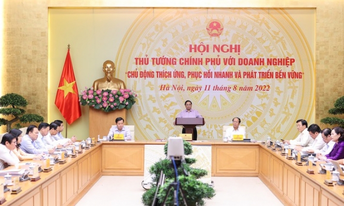 Hội nghị Thủ tướng với doanh nghiệp