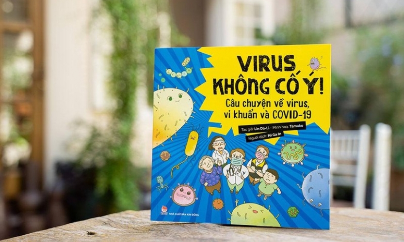 Giúp bạn đọc nhỏ tuổi tìm hiều về virus, vi khuẩn