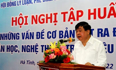 275 đại biểu tham dự tập huấn về văn học, nghệ thuật tại Hà Tĩnh