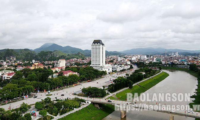 Thành phố Lạng Sơn đẩy mạnh đầu tư các công trình hạ tầng đô thị