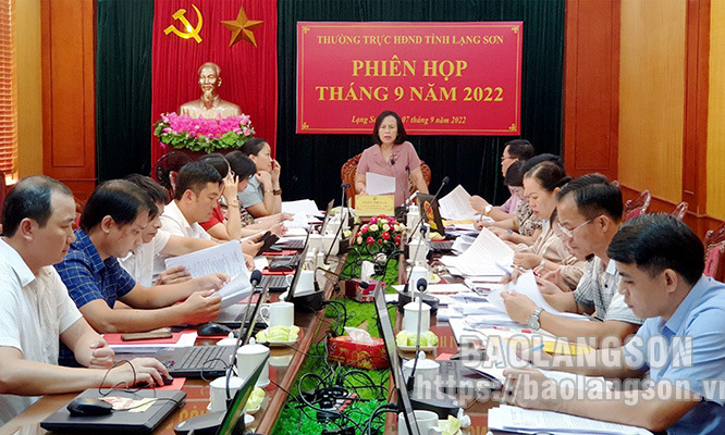 Thường trực HĐND tỉnh họp phiên tháng 9