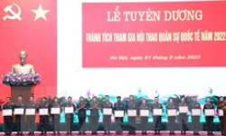 Tuyên dương các tập thể, cá nhân có thành tích xuất sắc tại Army Games