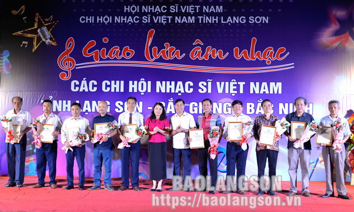 Giao lưu âm nhạc giữa chi hội nhạc sĩ các tỉnh Lạng Sơn – Bắc Giang – Bắc Ninh