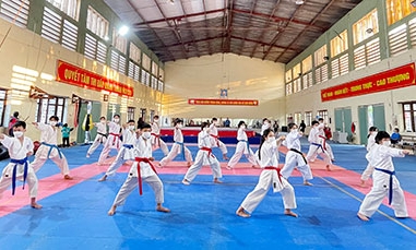 Phát triển môn võ Karate: Từ phong trào đến thành tích cao