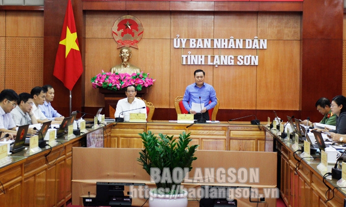 Họp Ban Chỉ đạo về chuyển đổi số tỉnh Lạng Sơn