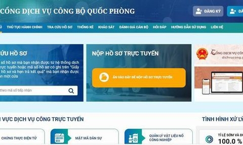 Quy chế hoạt động của Hệ thống thông tin giải quyết thủ tục hành chính Bộ Quốc phòng