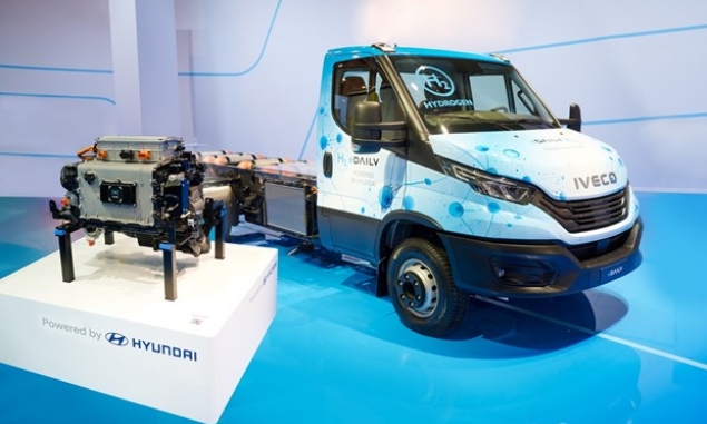 Hyundai và IVECO trình làng xe điện chạy pin nhiên liệu hydro