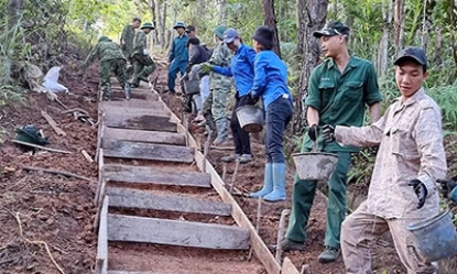 Những công trình thiết thực chào mừng đại hội đoàn các cấp