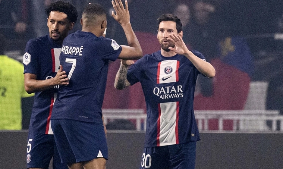 Vòng 8 Ligue 1: Thắng nhọc Lyon, PSG củng cố ngôi đầu